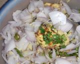 A picture of step 3 of Daal K Pakorhay.