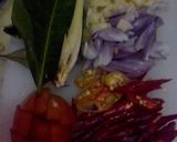Foto langkah ke 2 dari resep Oseng kacang panjang campur tempe ayam.