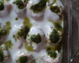 A picture of step 6 of Dahi bhalay.