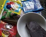 Foto langkah ke 1 dari resep Puding moccachino coklat.