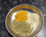 A picture of step 3 of Pakora platter.