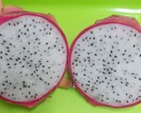 A picture of step 1 of Dragon Fruit Fizz Mocktail --- 2 Good To Miss.