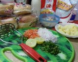 A picture of step 1 of Street Burger (Anday wala Burger).