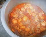 A picture of step 3 of Chicken biryani.
