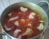 A picture of step 4 of Egusi soup.
