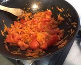 Une image de l'étape 13 de Kai lan aux tomates,carotte,ail et sauce huître.