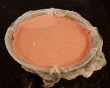 A picture of step 6 of Cranberry Mousse Dome.