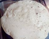 A picture of step 5 of Soft gol chapati.