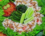 Foto langkah ke 1 dari resep Nasi Liwet, Nila Bakar Teflon & Sambal Tomat.