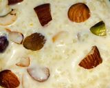 A picture of step 6 of Rice kheer.