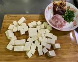 麻婆豆腐的食譜步驟1照片