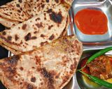 आलू का पराठा रेसिपी चरण 11 फोटो