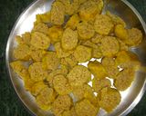 लौकी के गट्टे (lauki ke gatte recipe in hindi) रेसिपी चरण 5 फोटो