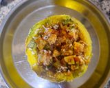 फ्यूजन पनीर खमन चाट (Gujarati thali) रेसिपी चरण 5 फोटो