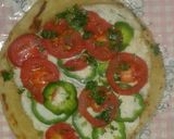 A picture of step 7 of Chapati egg wrap.