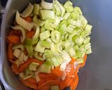 A picture of step 1 of Filipino Chicken Sopas (One-Pot).