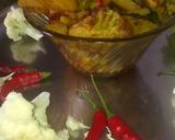 पौष्टिक आलू गोभी फ्राई (paustik aloo gobi fry recipe in Hindi) रेसिपी चरण 5 फोटो