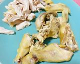 Hình bước làm 5 của món Bún măng gà