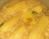 A picture of step 2 of Boiled maize.