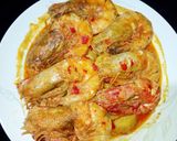 Foto langkah ke 8 dari resep Gulai Udang Kentang.