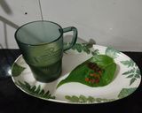 A picture of step 2 of Rajwadi Paan mojito shots.