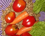 Foto del passaggio 1 della ricetta Zuppa di lenticchie ai cinque cerali🌽