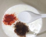 A picture of step 10 of Bread Dahi Vada.
