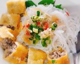 Hình bước làm 4 của món Bún chả giò