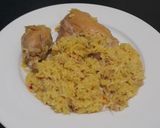 Foto del paso 5 de la receta: Arroz con pollo y azafrán!