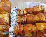 A picture of step 9 of Paneer Tikka Recipe.
