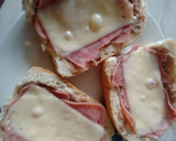 Foto del paso 3 de la receta: Molletes con jamón