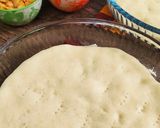 عکس مرحله 4 از دستور پیتزا مرغ و قارچ و پیتزای مرغ و اسفناج