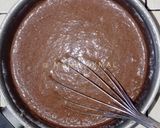 Foto langkah ke 4 dari resep Brownies Lapis Puding Coklat.