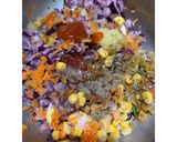 A picture of step 2 of Bread Egg Scramble.