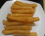Jumbo cheesy long fries langkah memasak 6 foto