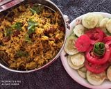 कच्चा आम फ्राइड राइस (kaccha aam fried rice recipe in Hindi) रेसिपी चरण 7 फोटो