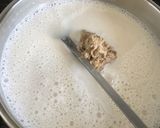 A picture of step 3 of Vegan Date Phirni.