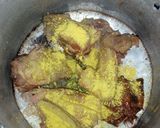 A picture of step 2 of Peppered chicken.