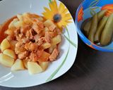 Csülökpörkölt főtt burgonyával recept fázis 7 fotója