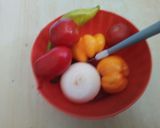 Zöldséges vegán omlett recept fázis 3 fotója