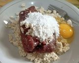 Foto langkah ke 1 dari resep Bola Daging Lada Hitam.