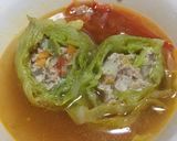Hình bước làm 7 của món Canh bắp cải cuộn kiểu Nhật { コンソメ味のロールキャベツ }