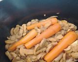 Une image de l'étape 4 de Perdreau au jus et légumes braisés.