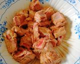 Hình bước làm 1 của món Sườn sốt chua ngọt