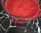 Une image de l'étape 2 de Gelée de framboises fraîches au Magimix.