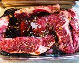 A picture of step 3 of Teriyaki Soy Grilled Steak 🥩.