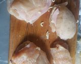 Foto del paso 3 de la receta: Pechuga de pollo rellena envuelta en tocino