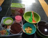 Foto langkah ke 1 dari resep Brownies kukus Ny Liem.