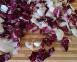 A picture of step 2 of Mushroom and Radicchio Risotto.