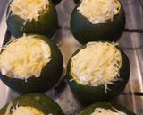 Une image de l'étape 8 de Courgettes farcies aux légumes.